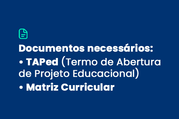 Documentos necessários