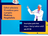 ICEPi abre 13 vagas para médicos atuarem na Medicina Hospitalista (2)